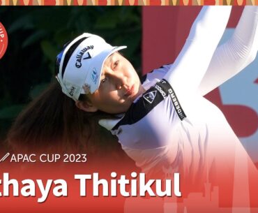 Atthaya Thitikul | R1 Highlights | Simone APAC cup | 2023