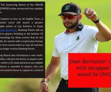 OWGR STILL FINDS WAY TO SCREW #livgolf  IN NEW BALANCE