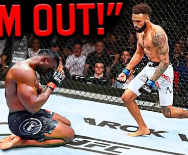 Most EMBARRASING Moments In UFC!