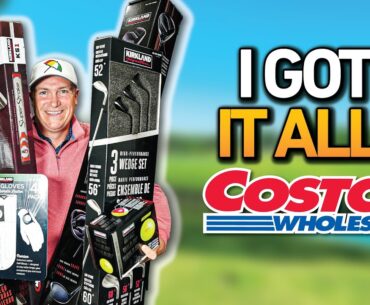 I BOUGHT EVERYTHING GOLF AT COSTCO! - Full Set Test!