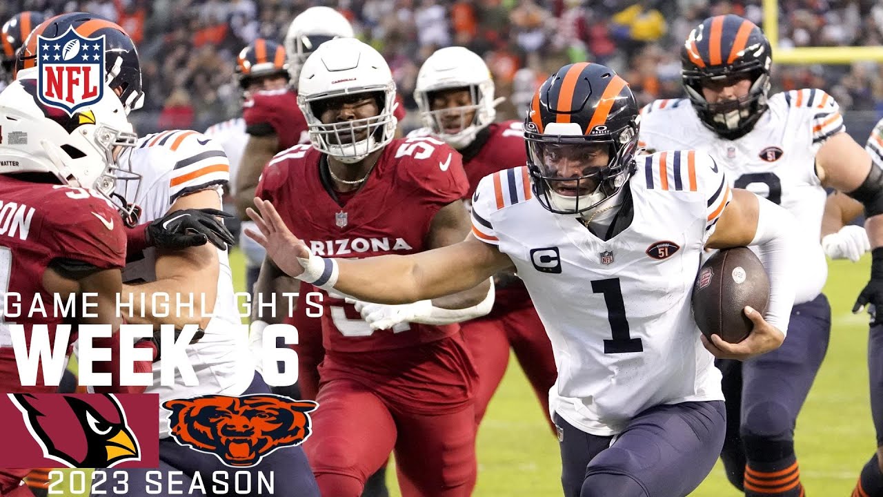 Arizona Cardinals vs. Chicago Bears 2023 Week 16 Game Highlights