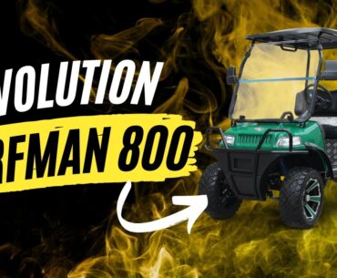 Evolution Turfman 800 Walkaround