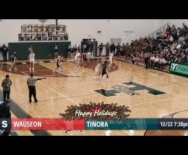 Wauseon vs. Tinora boys basketball JV and varsity