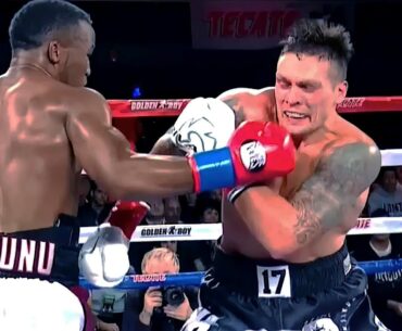 Oleksandr Usyk (Ukraine) vs Thabiso Mchunu (South Africa) | KNOCKOUT, BOXING fight, HD, 60 fps