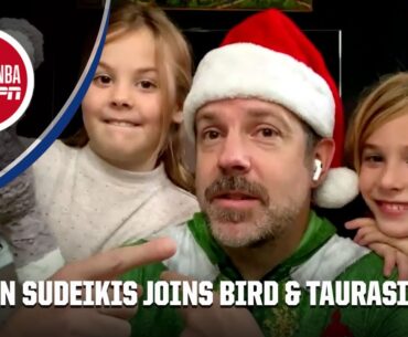 Jason Sudeikis reacts to his Celebrity Game highlights & a real-life Ted Lasso | Bird & Taurasi Show