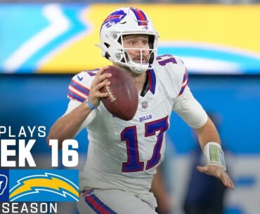 Buffalo Bills Top Plays Vs. Los Angeles Chargers! | 2023 NFL Regular Season Week 16