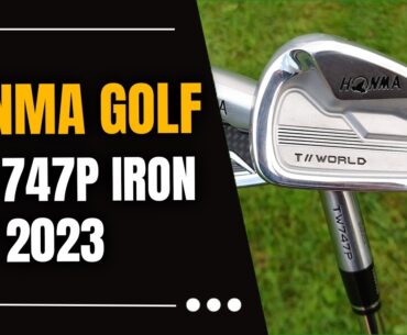 Honma Golf TW-747P Iron Set: Distance, Precision, and Luxury in Every Swing