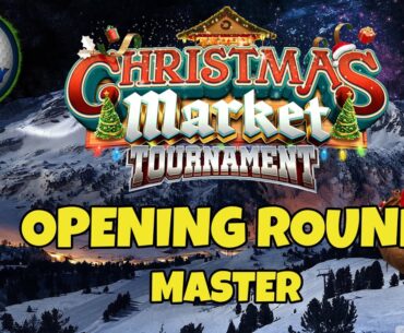 Golf Clash LIVESTREAM, Opening round - Master - Christmas Market Tournament!