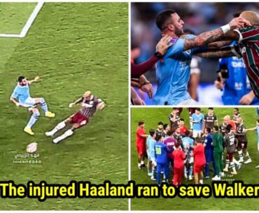 The moment Kyle Walker and Felipe Melo fight after full-time in the Club World Cup final 😄🔥