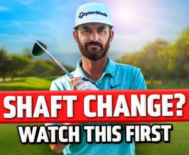 Shaft Change? WATCH THIS FIRST!