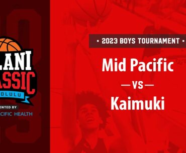 ‘Iolani Classic consolation pool -- Mid-Pacific vs. Kaimuki