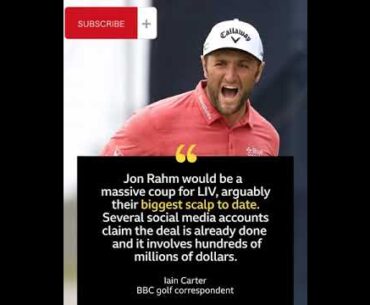 Jon Rahm on his way