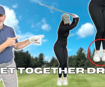 Achieve Proper WEIGHT SHIFT In Your GOLF SWING and stop SWAYING: This Drill Fixes it All |Golf WRX |