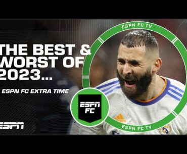 ESPN FC’s BEST MOMENTS of 2023 | ESPN FC Extra Time