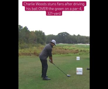 Charlie woods 321-yard drive #short #golf