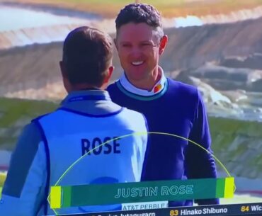 Justin Rose wins the AT&T Pebble Beach Pro Am 2023 ⛳️🎉🎊 2-6-23