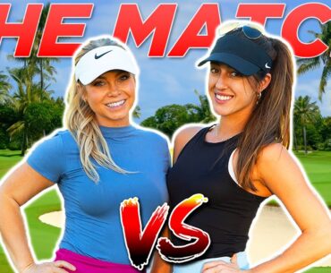 I Challenged Sabrina Andolpho To a Golf Match!!