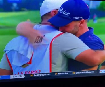 Wyndham Clark wins the Wells Fargo Championship 2023 ⛳️🎉🎊 1st PGA Tour win 5-7-23