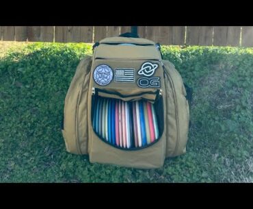 Unboxing the Discology Og V2 disc golf bag/ Logan’s in the bag.