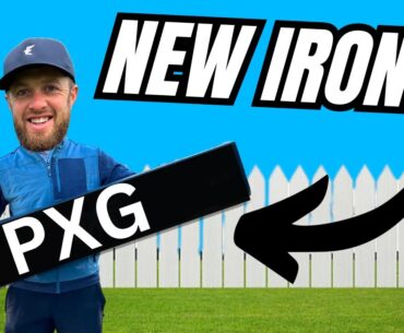 I've got the NEW PXG 0317 irons in the bag!...