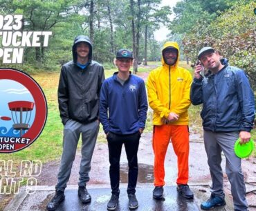 2023 Nantucket Disc Golf Open | Casey White, Paul Krans, Steve Brinster, Kyle Moriarty | RD2 F9|