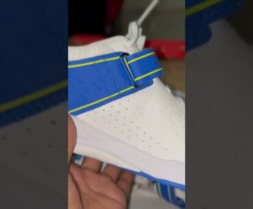 New puma fusion strap bowling cricket spike shoes unboxing