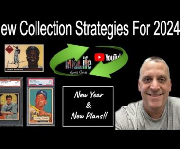 New Card Collecting Strategies for 2024!!  Vintage, Modern, and Pre War Ideas!!