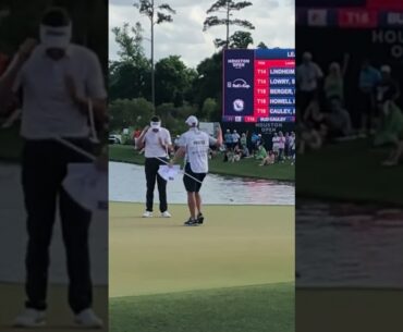 Ian Poulter Winning Putt 2018 Houston Open #shorts