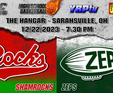 Barnesville Shamrocks vs Shenandoah Zeps HS Boys Basketball 12.22.2023