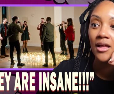 FIRST TIME REACTING TO | The Swingles "Carol of the Bells"