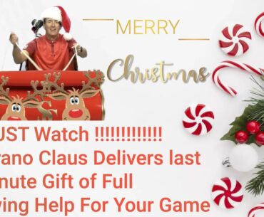 FREE GIFT - StranoClaus Last Minute Great Golf Swing Tip