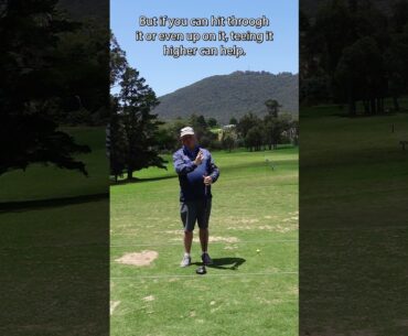 Tee The Ball Higher With Your Driver #shorts