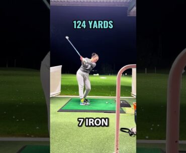 im trying to completely change my swing #golfgirl #golfswing #golfyardages #drivingrange