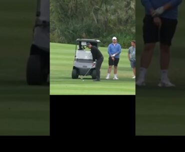 Tiger Woods Looking Solid In Practice Round PNC 2023 #golf #tigerwoods #shorts