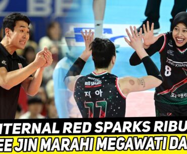 GEGER 😱 PELATIH RED SPARKS MARAH KE MEGAWATI, GIA CS
