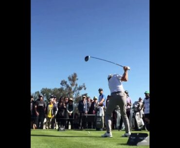 【背面アングル】コリン・モリカワ（Collin Morikawa）スローモーションあり
