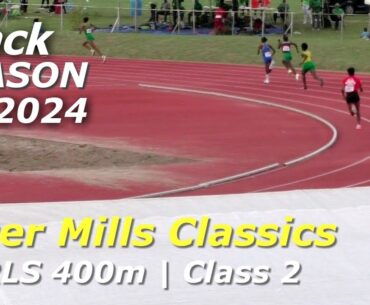 Girls 400 Meter Dash CLASS 2 | Tyser Mills Classics 2023