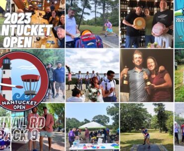 2023 Nantucket Disc Golf Open | Casey White, Paul Krans, Steve Brinster, Kyle Moriarty | RD2 B9|
