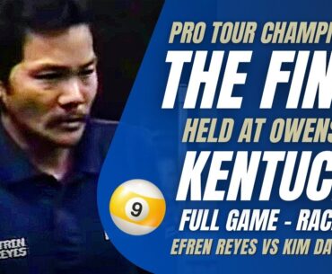 ⭐ Efren Reyes Full Game Final Pro Tour Championship Race to 11 at Owensboro, Kentucky #efrenreyes