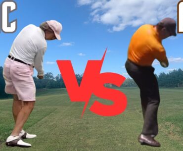 Mac O’Grady Versus Steve Elkington Golf Swing Comparison