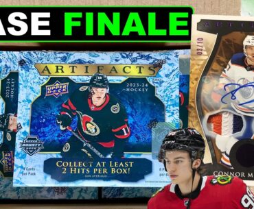 SEMI-DRAMATIC CASE FINALE! - 2023-24 Upper Deck Artifacts Hockey Hobby Case Break Part 4