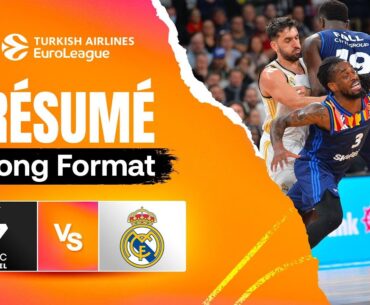LDLC ASVEL vs Real Madrid - Résumé long format - EuroLeague J17