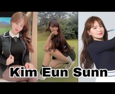 Kim Eun Sunn : The Beautiful Korean Golfer #golf #golfgirl