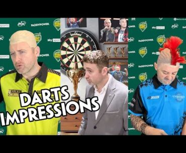 Darts impressions | Conor Moore's BRILLIANT impersonations | Van Gerwen | Phil Taylor | Gerwyn Price