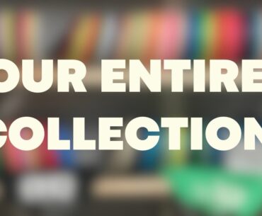 Our entire disc golf collection!