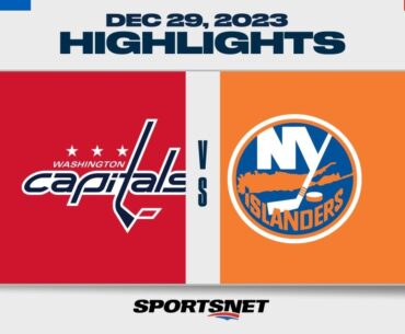 NHL Highlights | Capitals vs. Islanders - December 29, 2023
