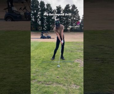 Impact| Golf Drill #impact #golfcoach #golftips #golflife