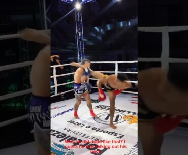 He was talking out his neck #foryou #shortvideo #training #boxing #mma #ufc #muaythai #short