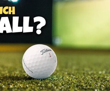 Use THESE Golf Balls in Your Home Simulator...