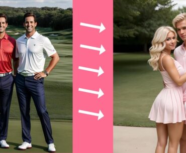 Golf Buddies Suddenly Become An Adorable College Couple! - TG TF